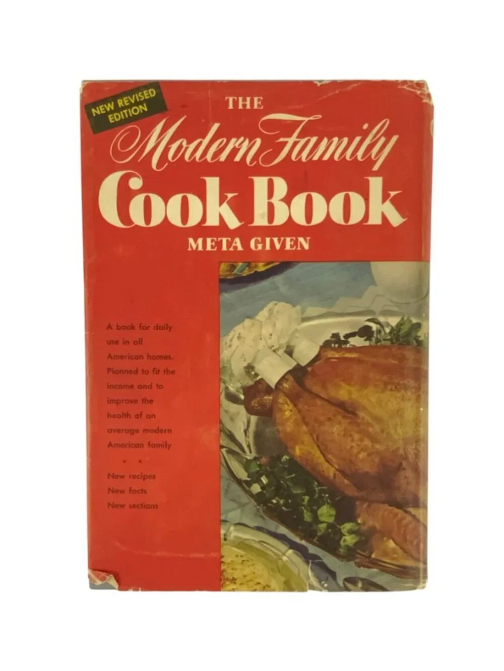 The Modern Family Cook Book By Meta Given New Revised 1958 Book Club Edition
